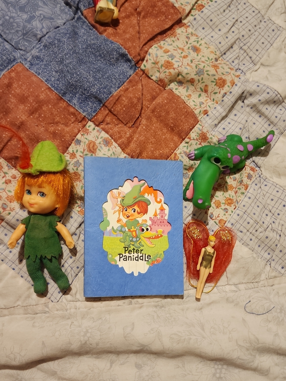 Liddle Kiddles Peter Pandiddle Dolls And Booklet Vintage